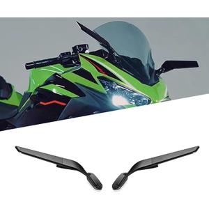 For NINJA 500 ninja500 2024 2025 2026 new motorcycle accessories rotatable rearview mirror winglet side mirror kit rearview mirror