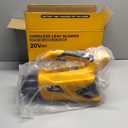 Cordless Leaf Blower Compatible with Dewalt 20V Max Battery, 500CFM/150MPH Electric Leaf Blower Cordless, 5 Speed Modes, Battery Powered Blowers for Lawn Care, Yard (Tool Only)