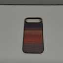 Maledan for iPhone Air Case Carbon Fiber - Slim iPhone 17 Air Case with Caseless Feel [Fit for MagSafe][Real 1500D Aramid Fiber] Shockproof Magnetic Thin & Light Cases iPhone 17Air Anti-Scratch Cover (Sunset)