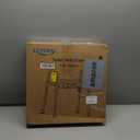 Loyoda Raised Toilet Seat with Handles, Padded Toilet Seat Risers for Seniors, Adjustable Height & Width Toilet Riser, Handicap Elevated Toilet Seat 500lb, Fit Any Toilet