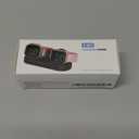 Delidigi Dual Charger Stand Holder Compatible with Apple Watch Ultra 3/2/1, SE 3/2/1, Series 11 10 9 8 7 6 5 4 3 2 1 (49/46/45/44/42/41/40/38mm) Silicone Double iWatch Charging Stand (Black, Charger Not Included!)