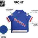 Pets First NHL New York Rangers Jersey for Dogs & Cats, X-Large. - Let Your Pet Be A Real NHL Fan!