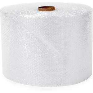 Amazon Basics Bubble Wrap for Moving, Packing, Shipping and Storage, Perforated Protective Cushioning for Fragile Items, 12-inch x 175-ft Long Roll, Small 3/16", Clear