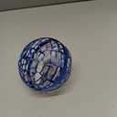 Flying Ball, Flying Orb Ball, Colorful Relaxing Light Intelligent Induction USB Charging Flying Ball Toy for Boys Outdoor (Blue)