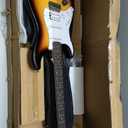 Fender Squier Debut Series Stratocaster HT HSS Electric Guitar, Beginner Guitar, Includes Free Lessons, 2-Color Sunburst with Satin Urethane Finish