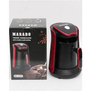 MARADO Turkish Arabic Greek Coffee Pot Maker Electric Machine 110v US PLUG 100% BPA-free, 1-4 Cups Brewing Capacity with Cook Sense Technology, Anti - Overflow cooking