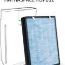 HSP002 True HEPA Air Filter Replacement Compatible with HATHASPACE Air Purifier 2.0 (H13 True HEPA) 3Pack