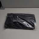 Magnetic Fly Screen Door with Stay Open Buckles - Door Curtains Heavy Duty Self-Sealing Mesh,Powerful Magnets (Fit for Door Size:36x82 Inch,Screen Itself Size:38x83 Inch, Black)