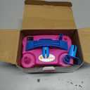 IDAODAN Electric Balloon Pump, Portable Electric Balloon Blower Machine Balloon Air Pump Dual Nozzle Rose Red 110V 600W Balloon Inflator for Party Decorations