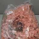 Aneco Valentines Day Heart Wreath 18 Inch Pink Artificial Floral Wreath with Ribbon Door Wall Window Hanging Decor for Wedding Anniversary Holiday