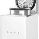 3L Stainless Steel Warm Mist Humidifier with Easy Clean and Warm Steam Function, Healthy Air Mist Humidifiers for Bedroom Living Room, with Sleep Mode and Auto-off Setting