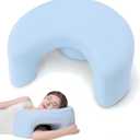 Tijide Side Sleeper Pillow with Arm Hole - 21"x17"x7" Adult Side Sleeper Pillow, Ergonomic Memory Foam Pillow Relieves Neck and Shoulder Pain, Ideal for Side Sleepers