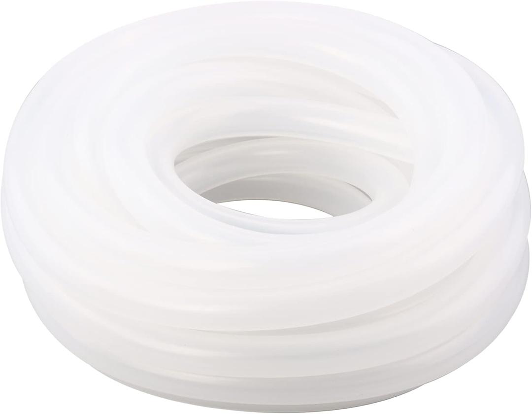 Silicone Tubing  1/2" ID 3/4" OD Food Grade Flexible Thick for Homebrewing Pump Transfer 8 Meters(26ft) Length
