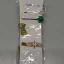 Peace Christmas Hair Clips for Women, Rhinestone Snowflake Hair Clips, Candy Cane Christmas Hair Accessories Candy Hair Accessories, Alligator Xmas Bow Hair Pins Barrettes for Girls, Holiday Gift