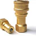 1/4" NPT Thread ISO B Carpet Extractor Brass Quick Connector Coupler