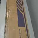 SUPERJARE TV Stand for 65 Inch TV, Entertainment Center with Adjustable Shelf, TV Console with 2 Cabinets, Media Console, Solid Wood Feet, 4 Cord Holes, for Living Room, Black (53.9")