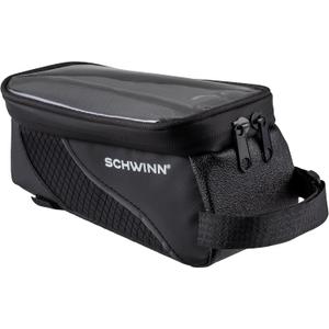Schwinn Bike Bag, Pannier and Storage, Easy to Attach, Hold Cell Phones, Snacks, Wallet, Mounted Bicycle Accessories