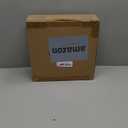 Auledio Iron 2-Tier Countertop Fruit Vegetables Basket Bowl Storage With Banana Hanger, Black, 64 ounces