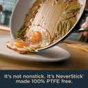 Ninja Ceramic Pro 10.25" Fry Pan, NonStick Pan, Nontoxic, PTFE Free, Ceramic Coated, Stainless Steel Handle, Stove & Oven Safe to 550F, All Stovetops & Induction Compatible, Midnight Blue, CW30026MM