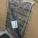 4 Panels No Dig Tall Garden Fence with Gate  48" H X 10.5' L Rustproof Metal Dog Fence Outdoor for Yard, Decorative Animal Barrier Fence for Pet, Garden Border, Patio, Flower | Temporary Fencing