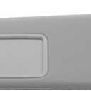 Dasbecan Left Driver Side Sun Visor with Light Compatible with Toyota Camry 2012-2017 Gray 74320-06610-B1 74320-06610-B2 74320-06611-B2 74320-33F40-B0
