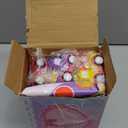 Toddler Car Toys, 10 PCS with Playmat/Storage Bag, Toys for 2-4 Year Olds, Birthday Gift/Christmas (Light Pink)