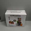 Juicer Machines, Cold Press Juicer with 5.8" Wide Feed Chute, 300W Slow Masticating Juicer for Whole Fruits & Vegetables, High Juice Yield, Easy to Clean, BPA Free Juice Extractor Machine