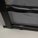 IRIS USA 3-Drawer Slim Narrow Storage Organizer, 2-Pack, Black/Clear