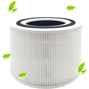 LEVOIT Core 300 Replacement Filter,Compatible with LEVOIT Core 300,Core 300-RF Fliter,H13 Grade 3-in-1 HEPA Filter with C Filter and Pre-Filters