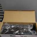 Kitsure Dish Drying Rack for Kitchen Counter, Stainless Steel Sink Organization and Storage Essentials with Cutlery Holder, Home and Appartment Decor, 12.2''W x 15.7''~23''L, Black