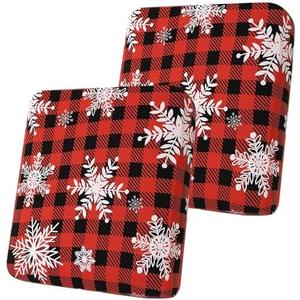 Smiry Printed Couch Cushion Covers, Stretch Soft Couch Covers for Sofa, Washable Non-Slip Sofa Slipcover Furniture Protector for Indoor and Outdoor (2 Pack, Burgundy)