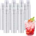 Lamosi 1500 Pack 5 oz Clear Plastic Cups, Small Disposable Bathroom Cups Bulk, 5 Ounce Plastic Cup for Mouthwash, Sample, Transparent Tumblers for Party, Hospital, School and Home