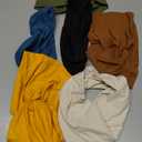 Jesries 4PCS Women Headbands African Wide Hair Wrap Extra Turban Head Bands for Lady Large Sport Workout Stretch Non-slip Big Hair Bands (Caramel)