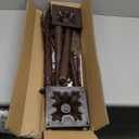 2 Pcs 4ft-96led Lighted Brown Birch Tree Artificial Warm White LED Lights Birch Trees for Home Indoor Outdoor Decor Thanksgiving Christmas Holiday Decor, 8 Modes of Lighting