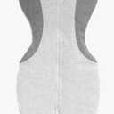 GROWNSY Swaddle for Newborns, 100% Cotton Baby Swaddles 0-3 Months, Moisture-Wicking Fabric for Better Sleep, Sleep Sack 0-3 Months, Promotes Health Hip Development, Gray, 1.0 TOG