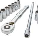 CRAFTSMAN Mechanics Tool Set, 1/4 Inch Drive, 20 Piece (CMMT12108)