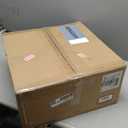 Farmhouse Chandelier Light Fixture, 5-Light Rattan Boho Chandeliers for Dining Room, Hand Woven Pendant Light with Linen Shade, Rustic Hanging Lighting for Kitchen Island, Bedroom (Bulb Not Included)