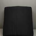 Chair Seat Cushion Memory Foam Square Thick Non-Slip Pads Booster Cushion Seat Cushion Pillow Soft Thick Washable Floor Cushion for Kitchen, Dining, Office Chairs, Car Seats,16x16x2Inch (One Size, Black)