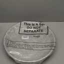 Nuogo 2 Pcs 16 Inch Large Deep Pizza Pans Stainless Steel Pizza Tray Round Oven Tray Rust Proof Reusable Bakeware Cooking Pan Dishwasher Safe for Baking, Serving, and Displaying Cookie Pie