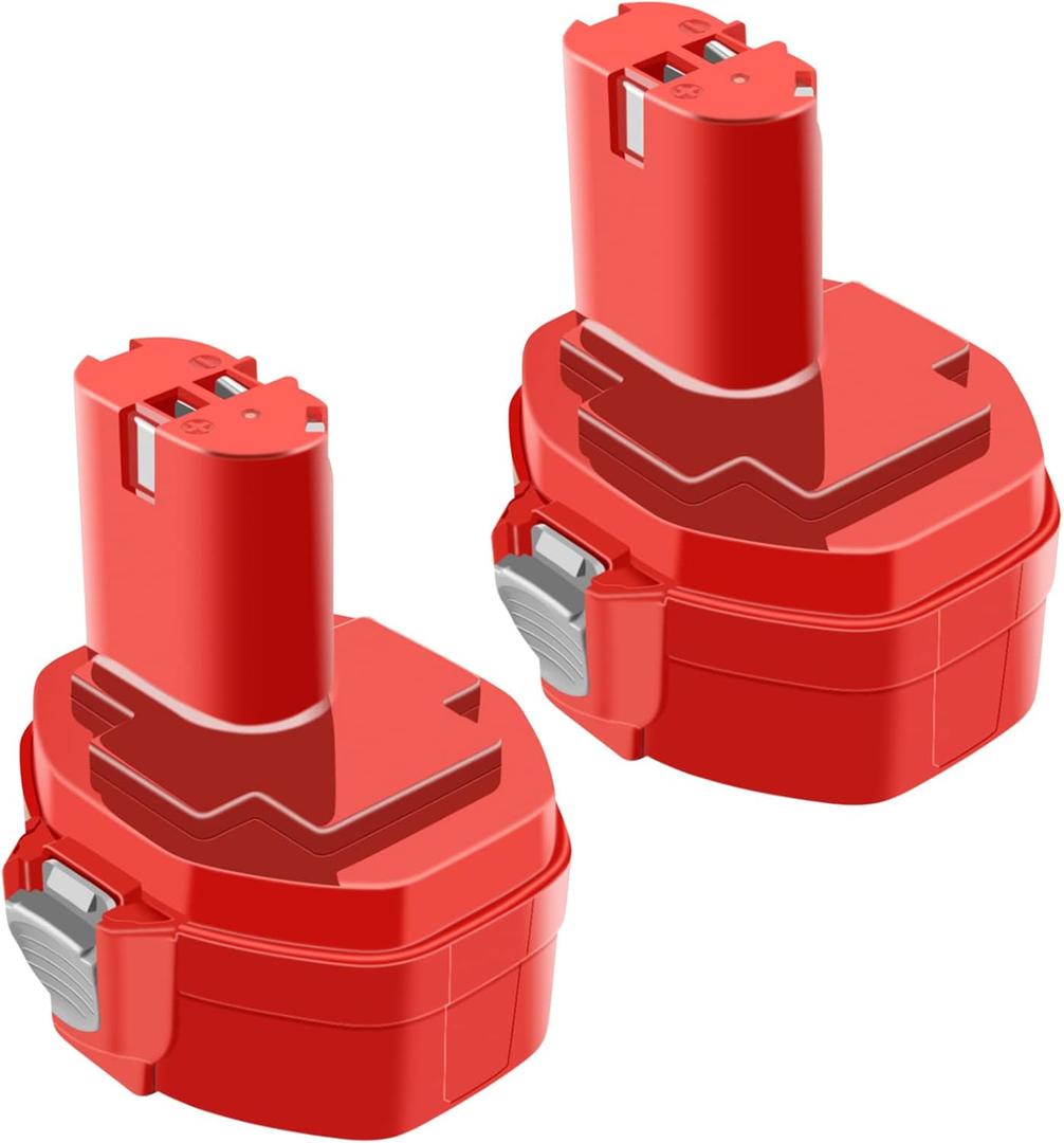 2 Pack 14.4V 3.5Ah Replacement Battery 1434 1433 PA14 1422 1420 1435 1435F 194172-2 193158-3 192600-1 6233d 6337d 6333d 6933fd 6228d 6935fd