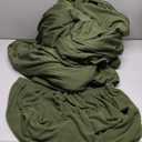 OHSIO Sectional Couch Covers, Wear Resistant Stretch Sofa Covers Washable Soft Couch Cushion Covers Anti Slip Furniture Protector Sofa Slipcovers for Pets (1 Piece Back Couch Cover, Green)