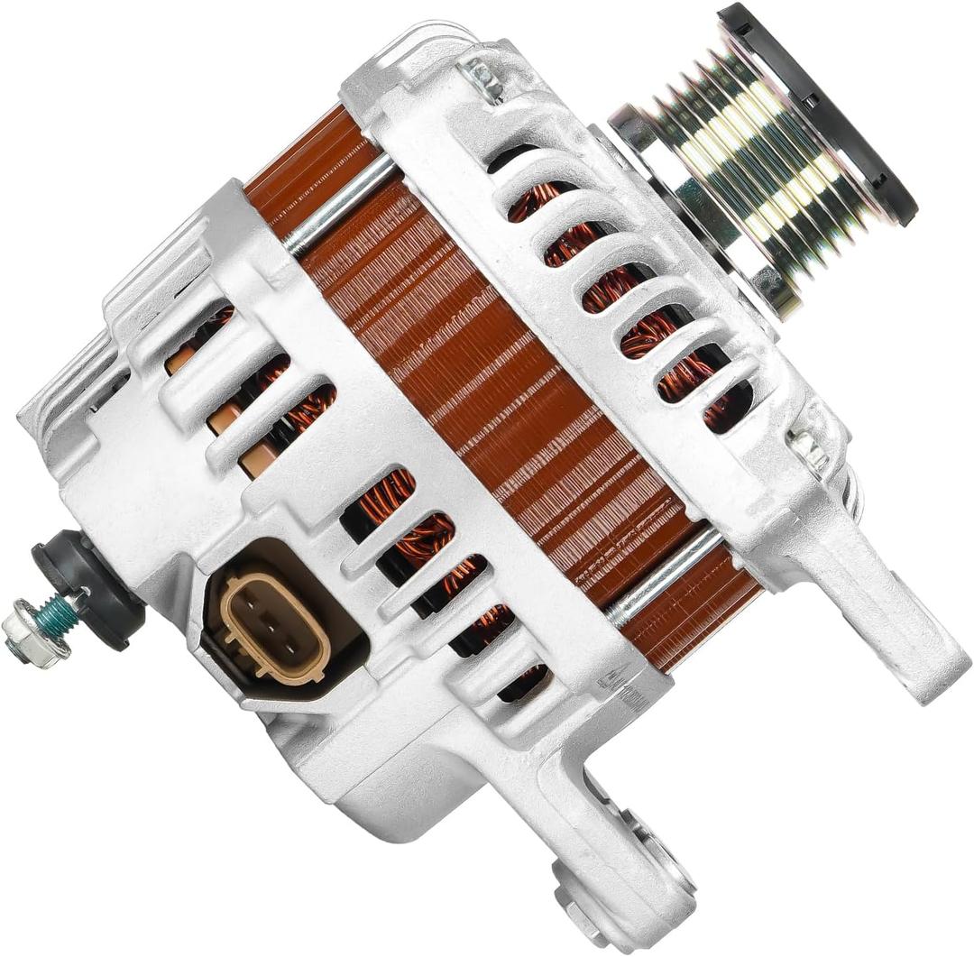 Alternator Replacement New for Nissan NV200 2.0L 2013-2014, for Nissan Sentra 2.0L 2007-2009, for Nissan Versa 1.8L 2007-2009, Replace for AMT0191