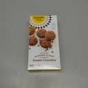 Simple Mills Almond Flour Crunchy Cookies, Double Chocolate Chip - Gluten Free, Vegan, Healthy Snacks, Made with Organic Coconut Oil, 5.5 Ounce, Pack Of 6, BBD: 07/12/2026