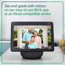 Blink Video Doorbell Head-to-toe HD view, two-year battery life, and simple setup. Sync Module Core included System (White)