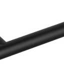 GERZ SUS 304 Stainless Steel Bathroom Toilet Paper Holder Matte Black Tissue Paper Roll Holder Wall Mount DG61805A-BK