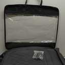 Seat Covers Custom Fit for Chevy Silverado GMC Sierra 1500 2007-2025 2500/3500 HD Crew Cab Pickup Truck Seat Cover Protector Cushion with Faux Leather Waterproof(Black, Full Set)