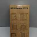 Magnetic Screen Door, Screen Door Mesh,Door Screen Magnetic Closure for Patio Door, Keep Bugs Out, Automatical Closure, Easy Install, Actual Screen Size 34"x79" (Fit Door Size up to 32"x78") (Black)