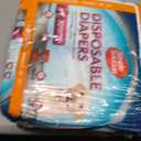 Simple Solution Disposable Dog Diapers, Female Dog Diapers, Puppy Potty Training, Incontinence and Heat Cycle Protection, Large Diapers for Dogs, 18-27 Inch Waist, 30 Count