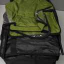 besrey Baby Backpack Carrier, Toddler Hiking Backpack with Safety 3-Height Seat, Adjustable Straps&Waist Belt, Foldable Frame Lightweight Large Capacity Child Carrier for Hiking (Army Green)