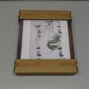 Wooden Brown 8x10 Picture Frame set of 4, Display 8x10 without Mat Wall Gallery Photo Frames